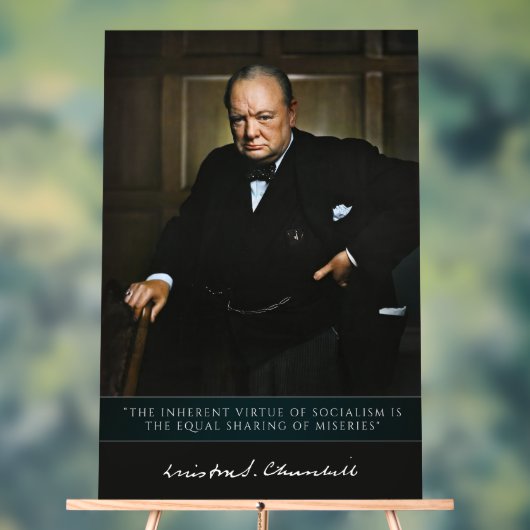 Winston Churchill - Britse premier Decor (Neutraal)