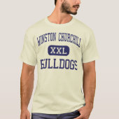 Winston Churchill - Bulldogs - High-Potomac T-shirt (Voorkant)