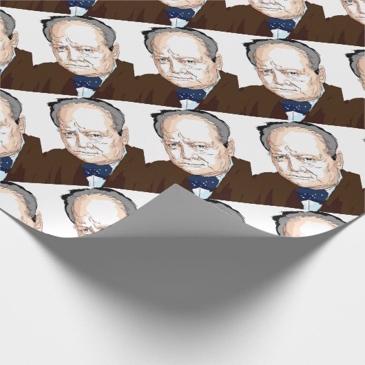 Winston Churchill Cadeaupapier (Hoek)