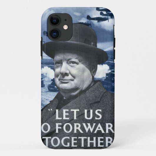 Winston Churchill Case-Mate iPhone Case (Achterkant)