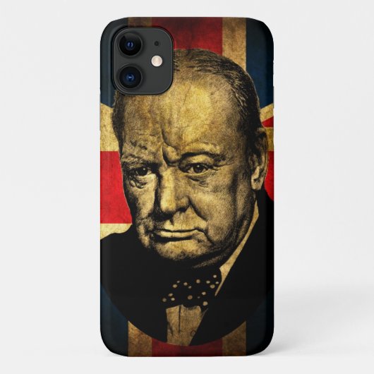 Winston Churchill Case-Mate iPhone Case (Achterkant)