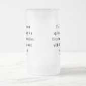 Winston Churchill Citaat 10a Matglas Bierpul (Center)