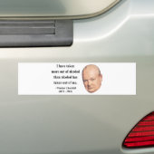 Winston Churchill Citaat 12b Bumpersticker (Op auto)