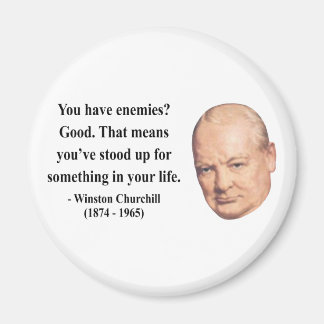 Winston Churchill Citaat 3b Magneet
