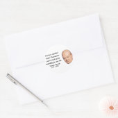 Winston Churchill Citaat 3b Ronde Sticker (Envelop)