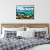 Winston Churchill citaat; Het Allerbeste Canvas Afdruk (Insitu (Slaapkamer))