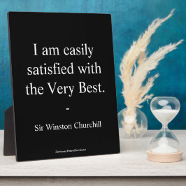 Winston Churchill citaat; Het Allerbeste Fotoplaat