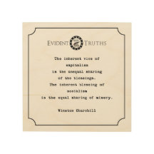 winston churchill citaat rustic wall plaque 1