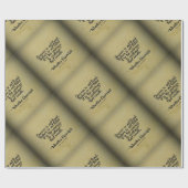 Winston Churchill Citaat; Succes Cadeaupapier (Vlak)