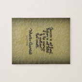 Winston Churchill Citaat; Succes Legpuzzel (Horizontaal)