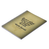 Winston Churchill Citaat; Succes Notitieboek (Linkerzijde)