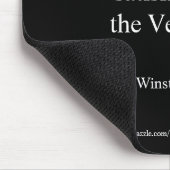 Winston Churchill Citaat; Zeer beste Muismat (Hoek)