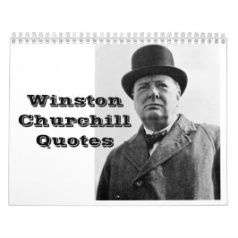 Winston Churchill citaten Kalender