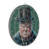 Winston Churchill Dartboard Dartbord (Voorkant Links)