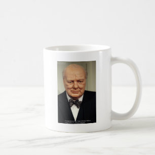 Winston Churchill Falen Wisdom Quote Gifts Koffiemok
