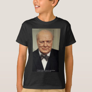Winston Churchill Falen Wisdom Quote Gifts T-shirt