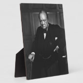 Winston Churchill Fotoplaat (Zijkant)