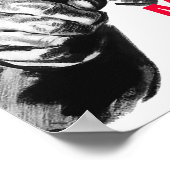 Winston Churchill Gepersonaliseerd Poster (Hoek)