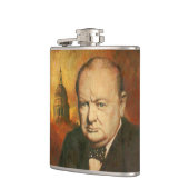  Winston Churchill Hip Flask Heupfles (Links)
