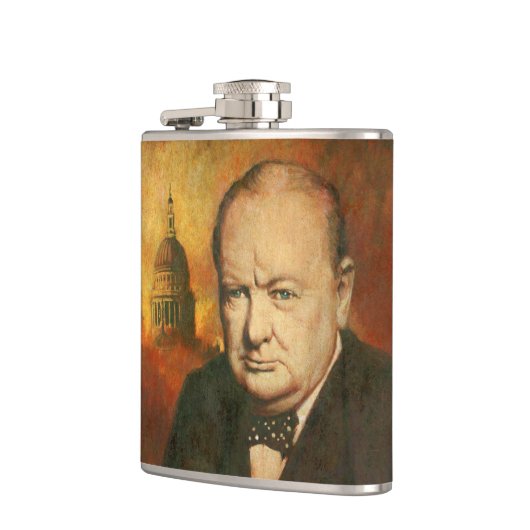  Winston Churchill Hip Flask Heupfles (Links)