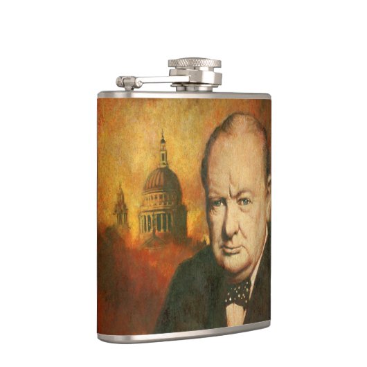 Winston Churchill Hip Flask Heupfles (Rechts)