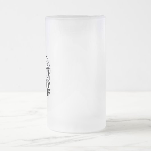 Winston Churchill History Buff Beer Pint Glass Matglas Bierpul (Center)