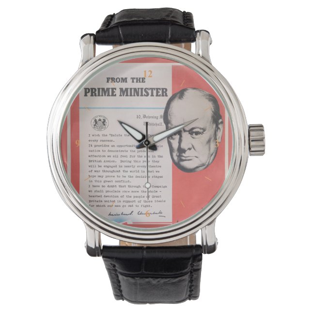 Winston Churchill Horloge (Voorkant)