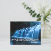 Winston Churchill Inspirerend citaat "Fanatic" Briefkaart (Staand voorkant)