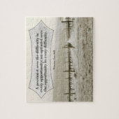 Winston Churchill Inspirerend Quote Mogelijkheid Legpuzzel (Verticaal)