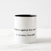Winston Churchill Inspirerende Quote Mok – Vlieger (Center)