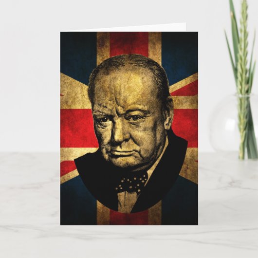 Winston Churchill Kaart (Voorkant)