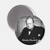 Winston Churchill Magneet (Voorkant / Achterkant)