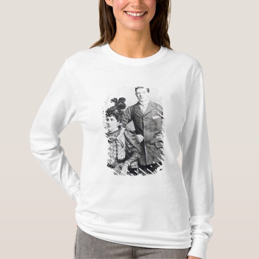 Winston Churchill met zijn moeder 2 T-shirt (Voorkant)