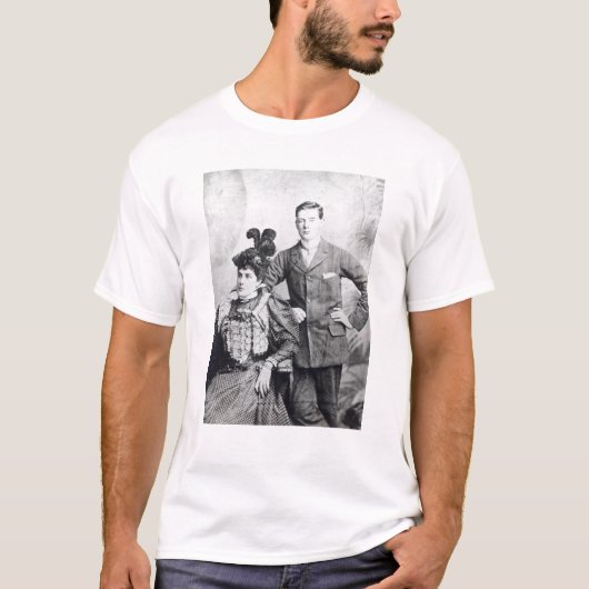 Winston Churchill met zijn moeder 2 T-shirt (Voorkant)