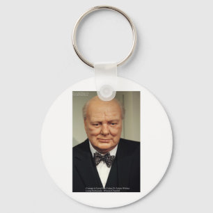 Winston Churchill Mislukking Wijsheid Citaat Cadea Sleutelhanger