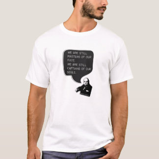 winston churchill ( motivatie quotes ) t-shirt