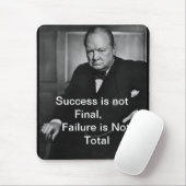 Winston Churchill - Mousepad - Succes Muismat (Met muis)