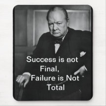 Winston Churchill - Mousepad - Succes
