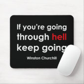 Winston Churchill Muismat (Met muis)