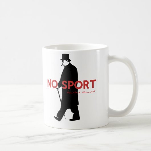 Winston Churchill, No Sport Koffiemok (Rechts)