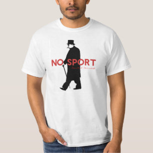 Winston Churchill, No Sport T-shirt