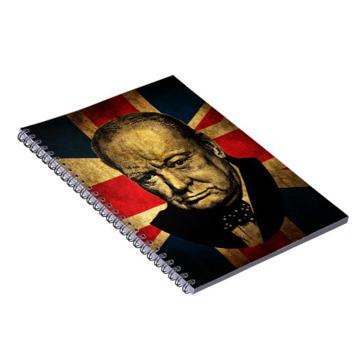 Winston Churchill Notitieboek (Rechterzijde)