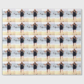 Winston Churchill op de grond Cadeaupapier (Vlak)