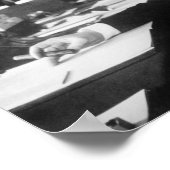 Winston Churchill op nummer 10 Downing Street Poster (Hoek)