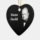 Winston Churchill Ornaments Keramisch Ornament (Links)