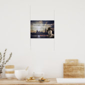 Winston Churchill over de democratie Poster (Keuken)