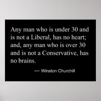 WINSTON CHURCHILL OVER LIBERALS EN CONSERVATIEVEN