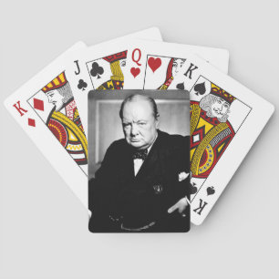 Winston Churchill Pokerkaarten