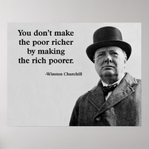 Winston Churchill Poster