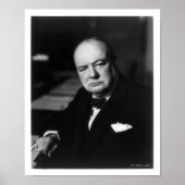 Winston Churchill Poster (Voorkant)